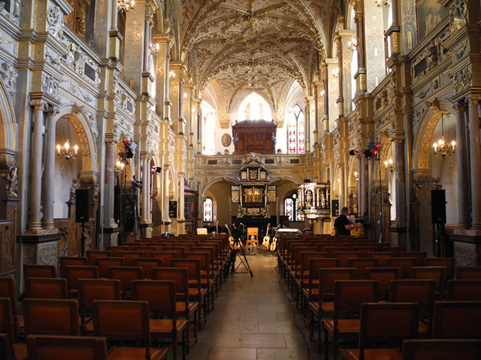 Frederiksborg Castle Chapel, view towards the west