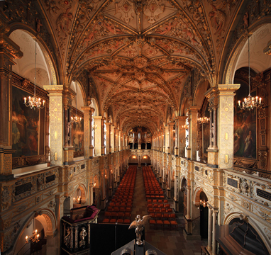 Frederiksborg Castle Chapel, view towards the east