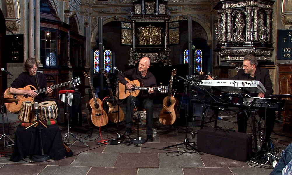 Finn Olafsson with Torsten Olafsson (left) and Michael Vogelius Larsen (right) in Frederiksborg Castle Castle Chapel on September 29, 2013