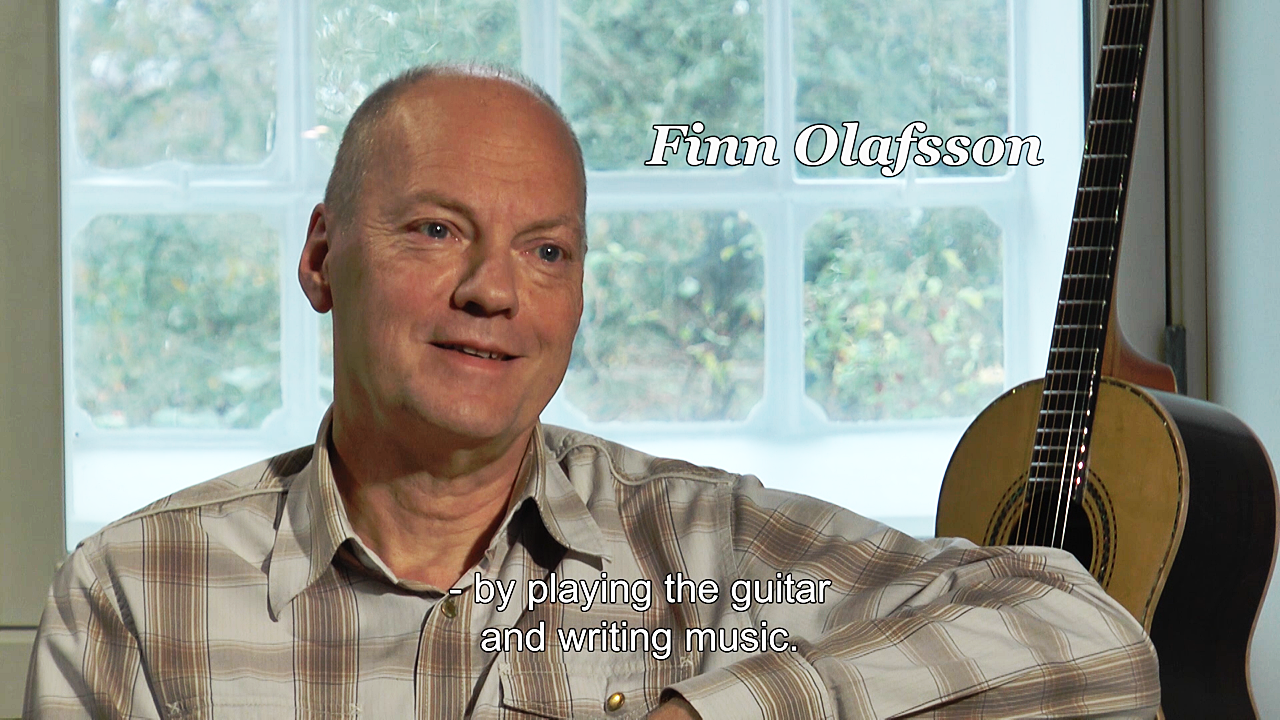 The Guitarist Finn Olafsson - Interview portrait